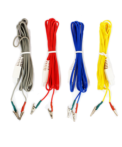 Cables Caimán Para Electroestimulador KWD-808